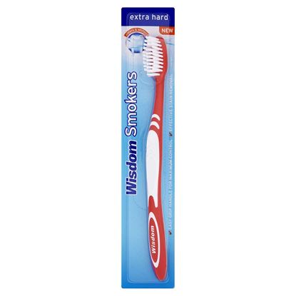 Picture of Wisdom Smokers Extra Hard Toothbrush (Colour May Vary)