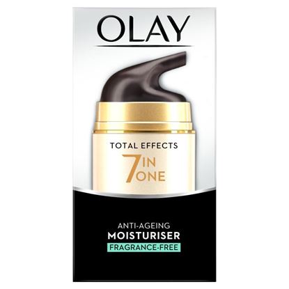 Picture of OLAY TOTAL EFFECTS FRAGRANCE FREE MOISTURISER 50ML