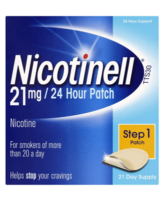 Picture of Nicotinell Nicotine Patch TTS30 21mg- Step 1 - 21 Days Supply