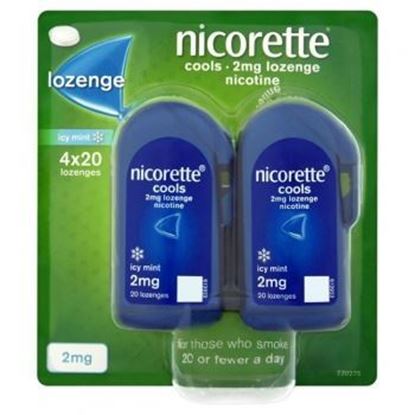 Picture of Nicorette Cools Lozenge Mint 2Mg 80