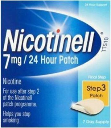 Picture of Nicotinell Nicotine Patch TTS10 7mg- Step 3 - 7 Days Supply