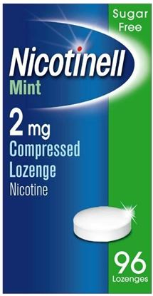 Picture of Nicotinell Mint Compressed Lozenges 2mg x 96