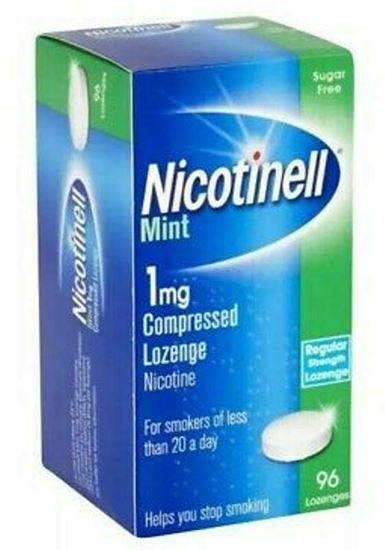 Picture of Nicotinell 96 Lozenge Mint 1mg