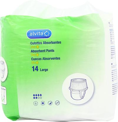 Picture of Alvita Extra Absorbent Large 14 Day Pads