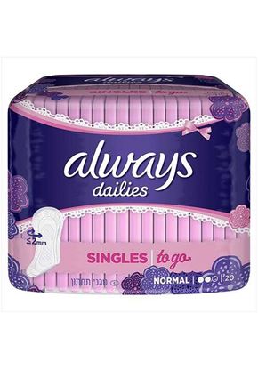 Picture of Always Dailies single liners to go x20
