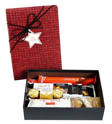 Picture of Chocolate Hamper Gift Selection Gift Box Present for All Occassions -  Favourite Lindt Treats Set 3