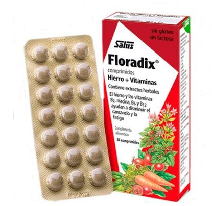 Picture of Floradix Iron Supplement Tablets 84 Tablets
