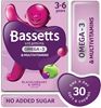 Picture of Bassetts Chewy Vitamins - 30 Pack - Multivitamins Omega 3 - For 3-6 Years
