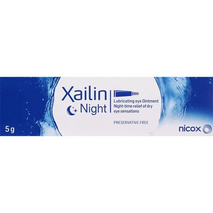 Picture of Xailin Night Lubricating Eye Ointment 5g