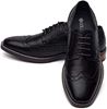 Picture of Men's Wingtip Dress Shoes Formal Oxfords 06 black