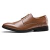 Picture of Men's Wingtip Dress Shoes Formal Oxfords 01 Brown