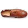 Picture of Men's Wingtip Dress Shoes Formal Oxfords 06 Brown