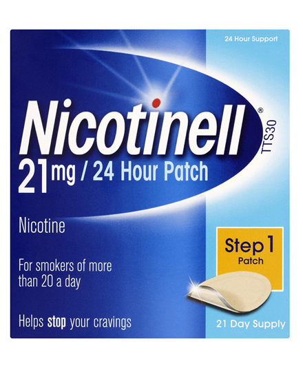 Picture of Nicotinell Nicotine Patch TTS30 21mg- Step 1 - 21 Days Supply