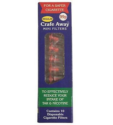 Picture of Crafe Away anti-smoking mini filters 10