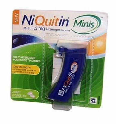 Picture of NIQUITIN MINI LOZENGE 1.5 MG