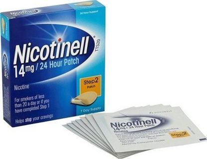 Picture of NICOTINELL TTS 20 PATCHES 14MG 7 DAYSUPPLY