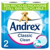 Picture of Andrex Classic Clean Toilet Tissue, 2 Rolls