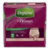 Picture of Depend Comfort Protect Incontinence Pants for Women, Extra-Large - 9 Pants