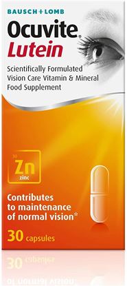 Picture of Bausch + Lomb Ocuvite Lutein, 30 Capsules