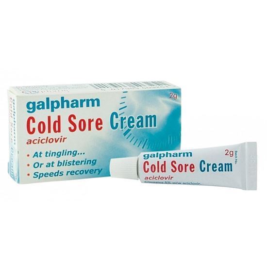 Picture of COLD SORE CREAM 2G (GALPHARM)