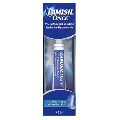 Picture of Lamisil Once 1% Cutaneous Solution 4g