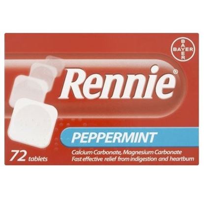 Picture of Rennie Peppermint - 72 Tablets